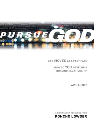 cover image of Pursue God